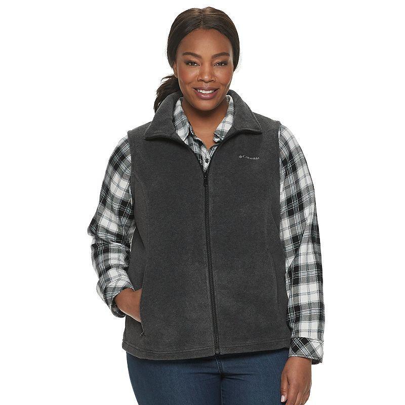 Columbia Women s Benton Springs Fleece Vest - Plus Size- Product Image