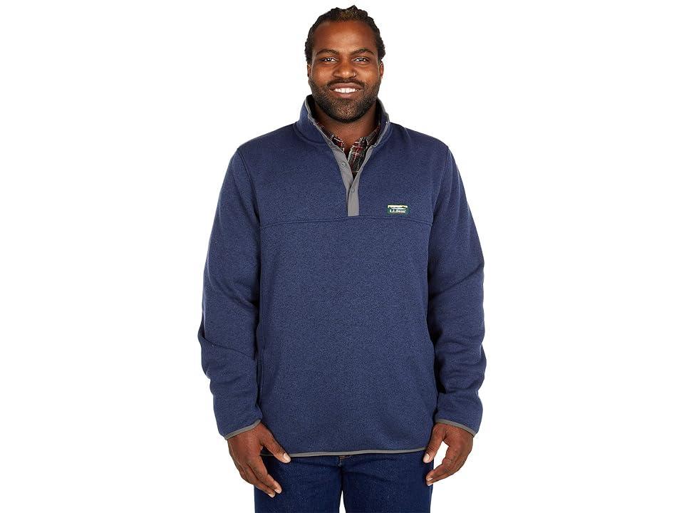 L.L.Bean Sweater Fleece Pullover - Tall (Bright Navy) Men's Clothing Product Image