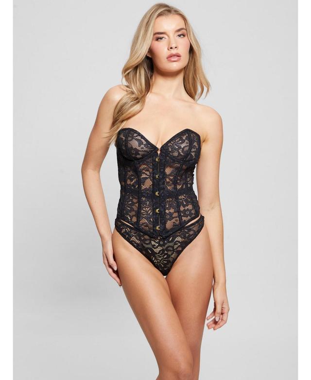 Guess Womens Linda Lace Bustier Product Image