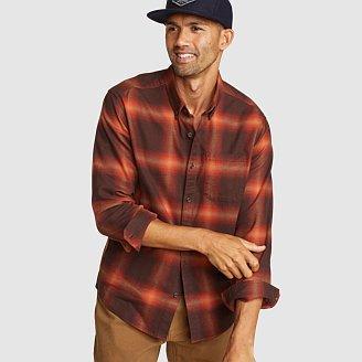 Men's Eddie's Favorite Flannel Relaxed Fit Shirt - Plaid Product Image