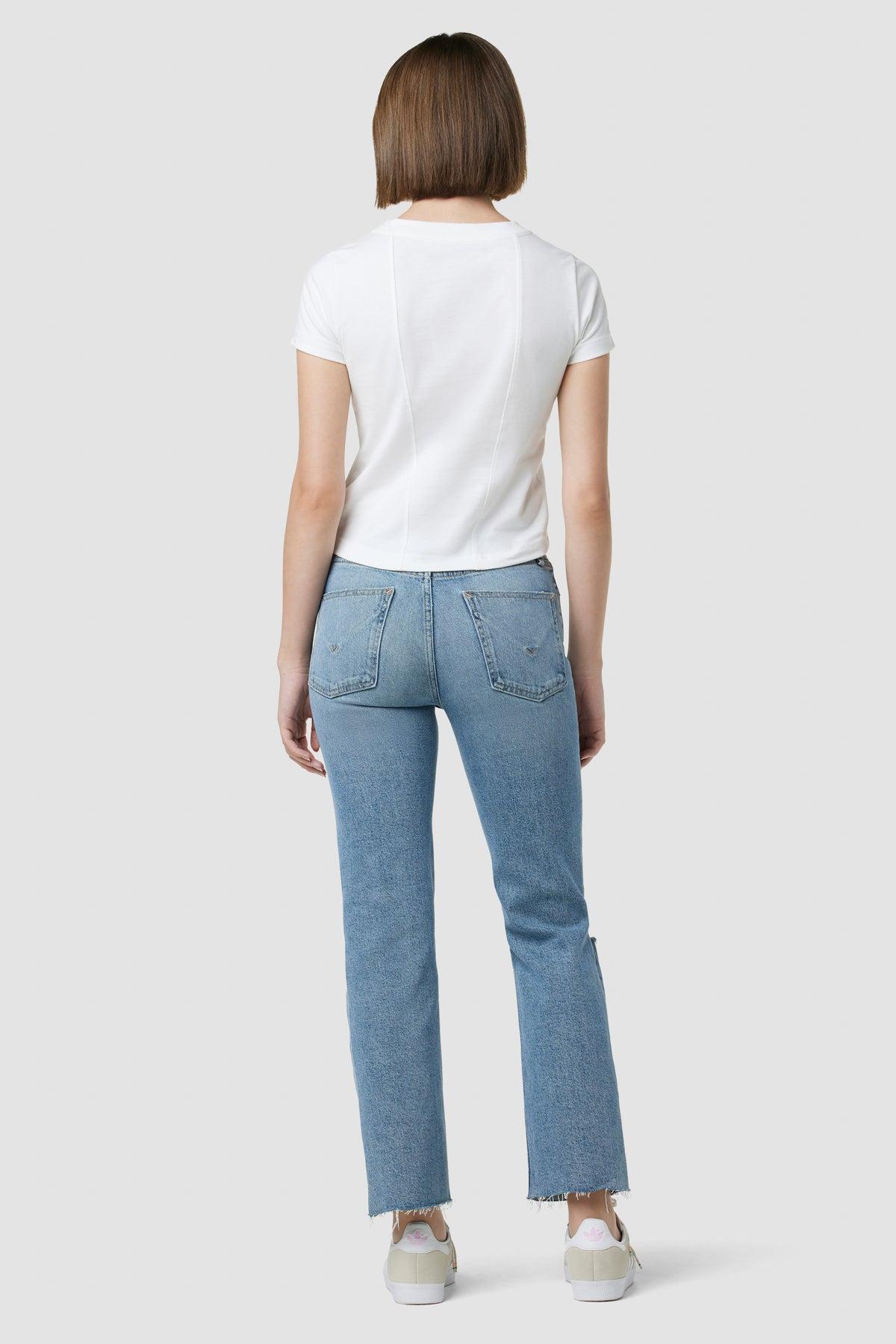 Remi High-Rise Straight Ankle Jean Female Product Image