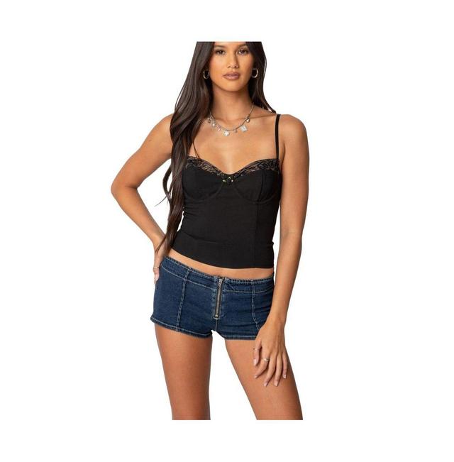 Edikted Womens Coryn Lacey Cupped Corset Product Image