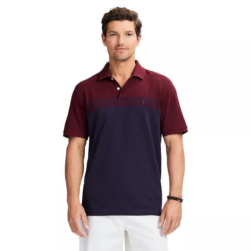 Mens IZOD Advantage Performance Short-Sleeve Polo Shirt Velvet Red Product Image