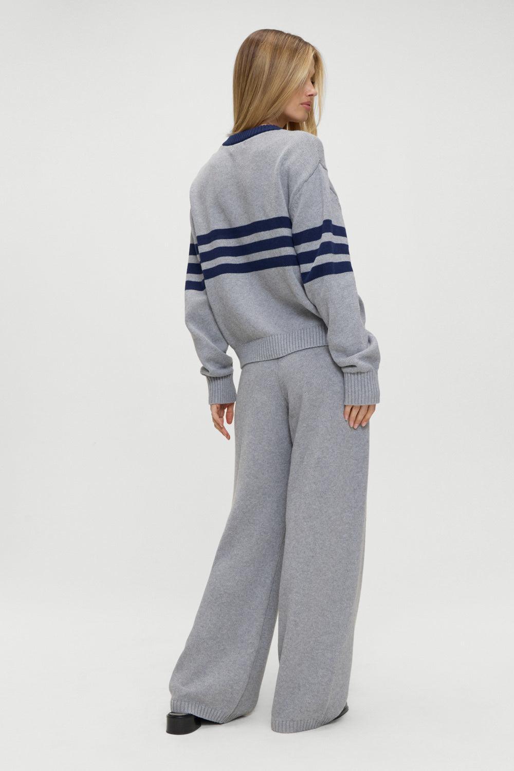 Kip Oversized Crewneck Sweater - Rain Cloud Product Image