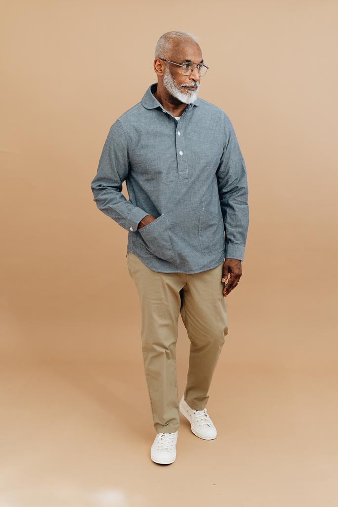 Archive Chambray Popover Shirt Product Image