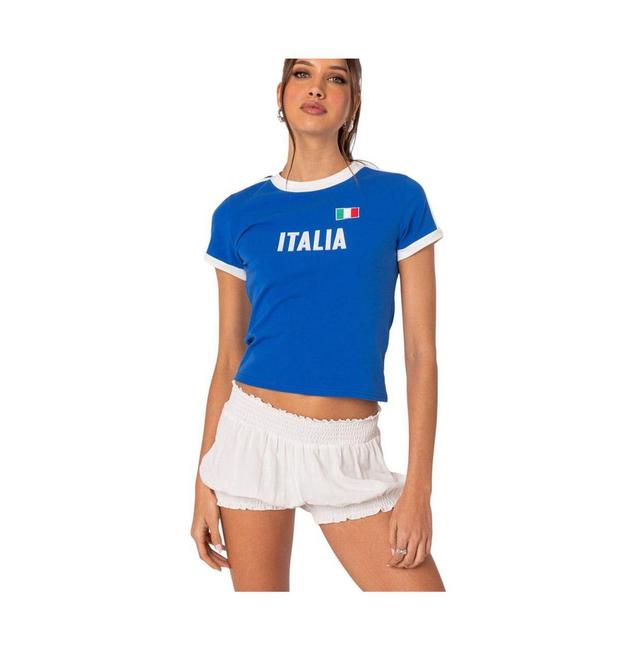 Edikted Womens Italy T Shirt Product Image