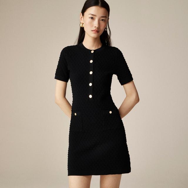 Textured lady sweater-dress Product Image