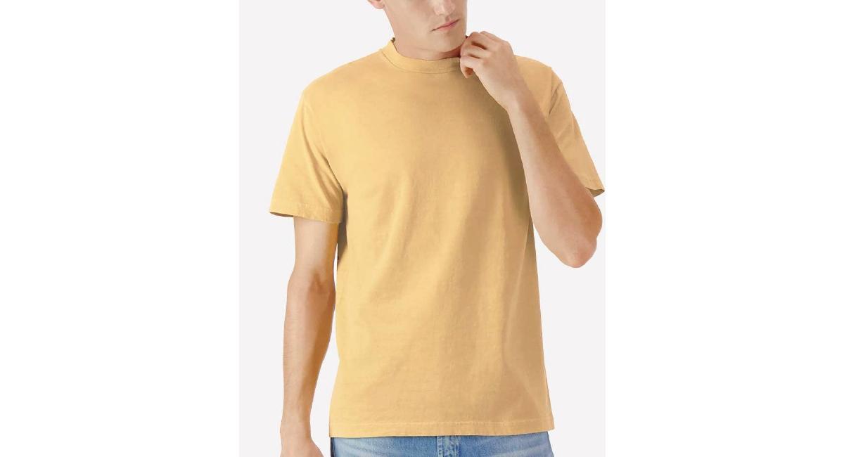 9tofive Mens Garment Dyed Essential Tee Product Image