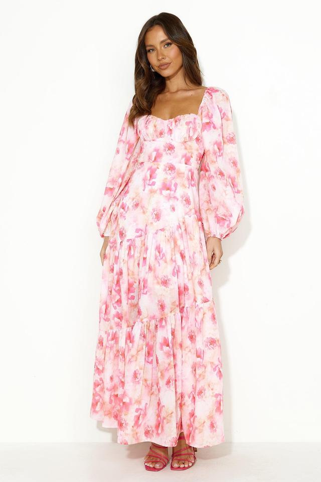 Good To Feel Maxi Dress Pink Product Image