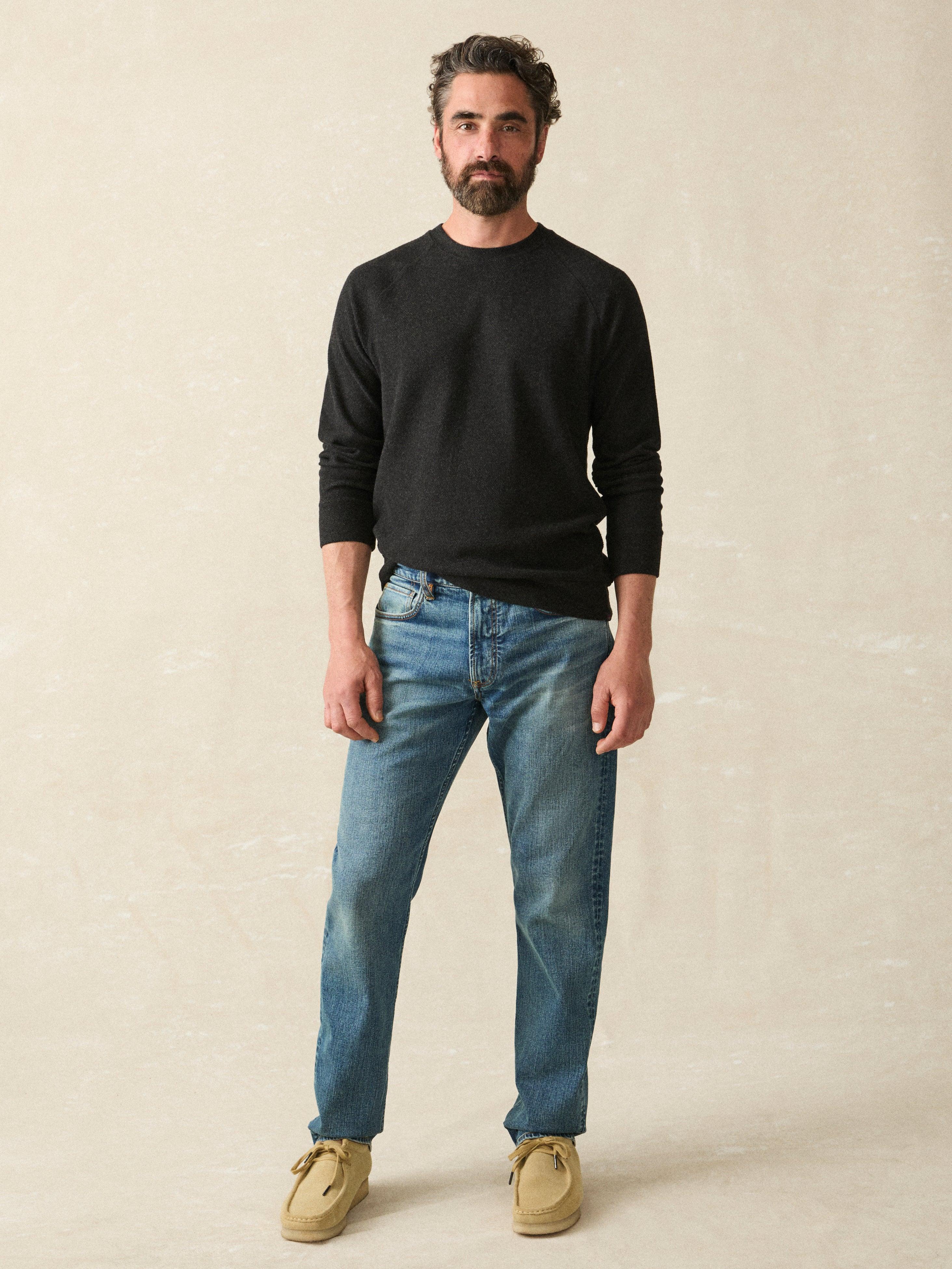 Legend™ Sweater Crew - Heathered Black Twill Male Product Image