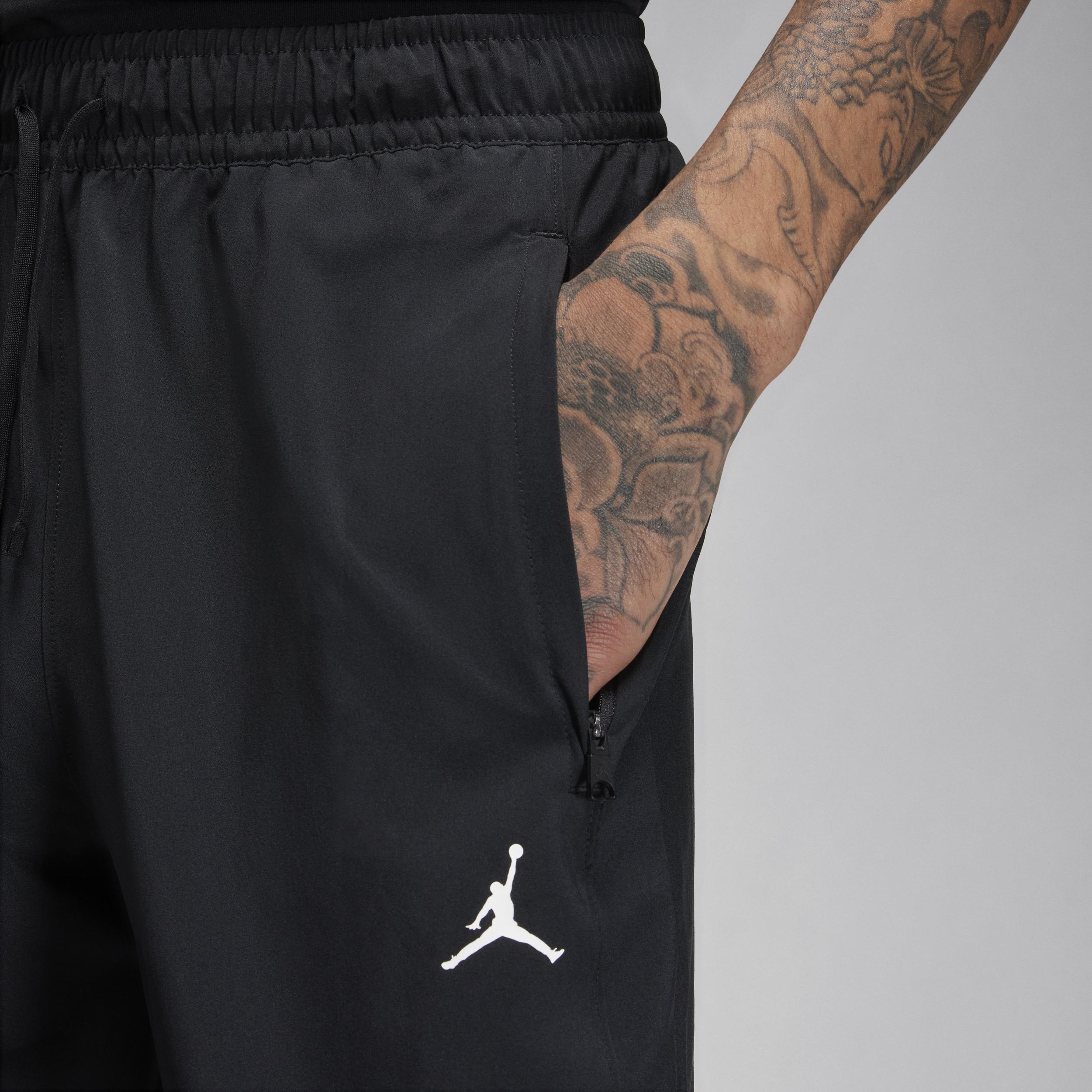 Jordan Mens Jordan Sport Woven Pants - Mens Black/White Product Image