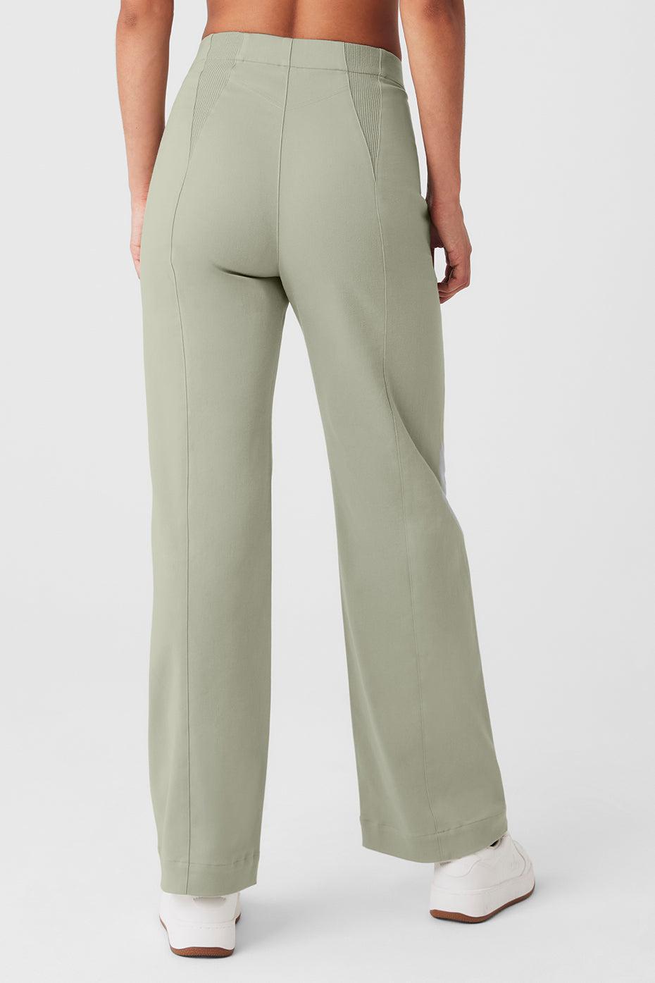 High-Waist On Point Moto Trouser - Limestone Female Product Image