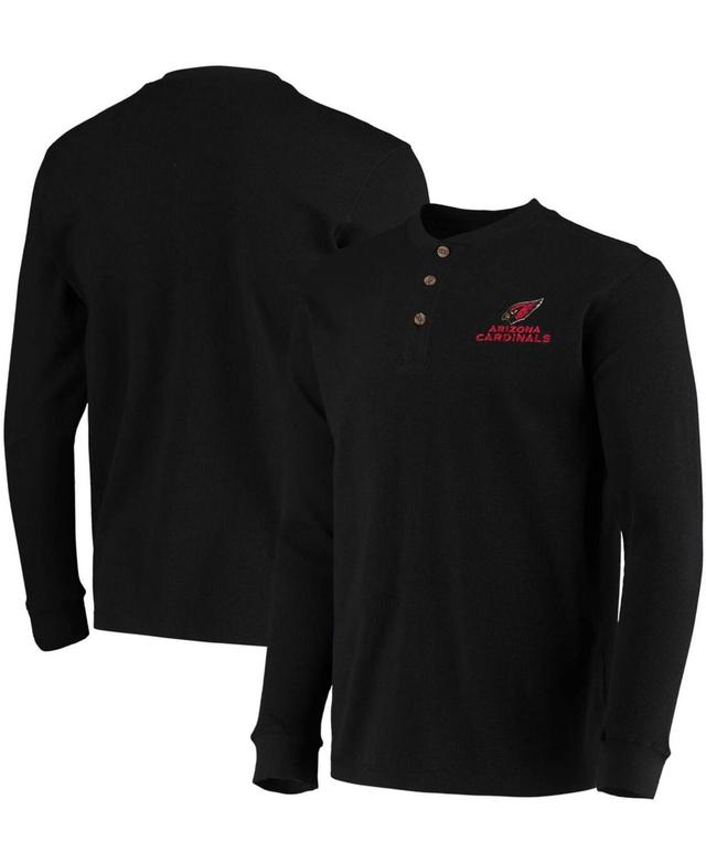 Mens Dunbrooke Arizona Cardinals Logo Maverick Thermal Henley Long Sleeve T-Shirt Product Image