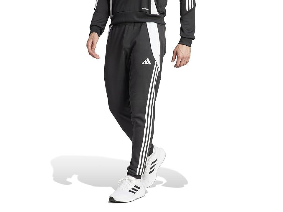 adidas Mens adidas Tiro24 Sweat Pants - Mens Black/White Product Image