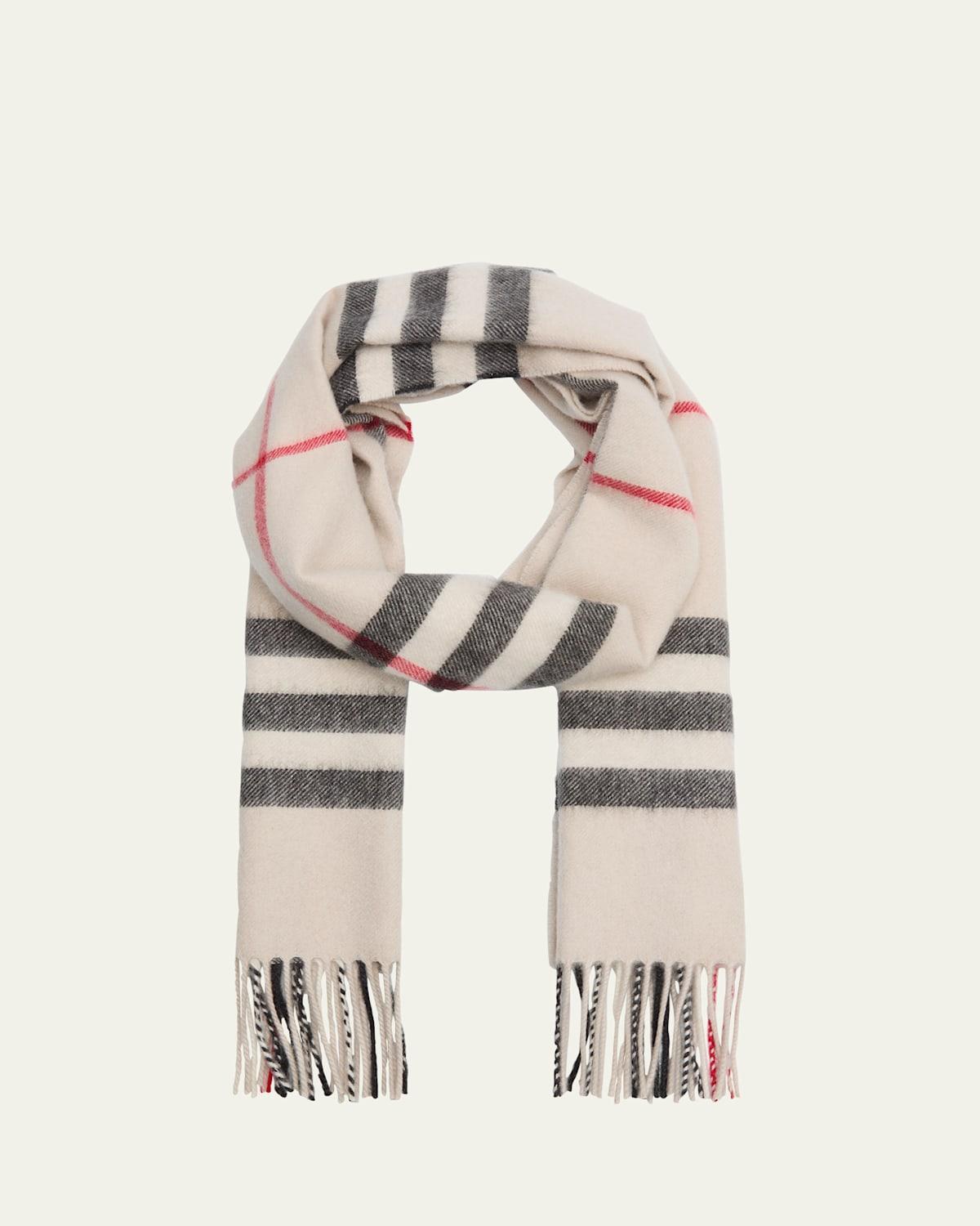 burberry Giant Icon Check Cashmere Scarf Product Image