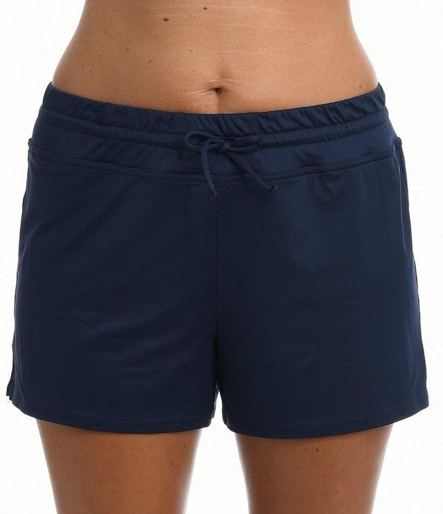 24th & Ocean Solid Swim Shorts Product Image