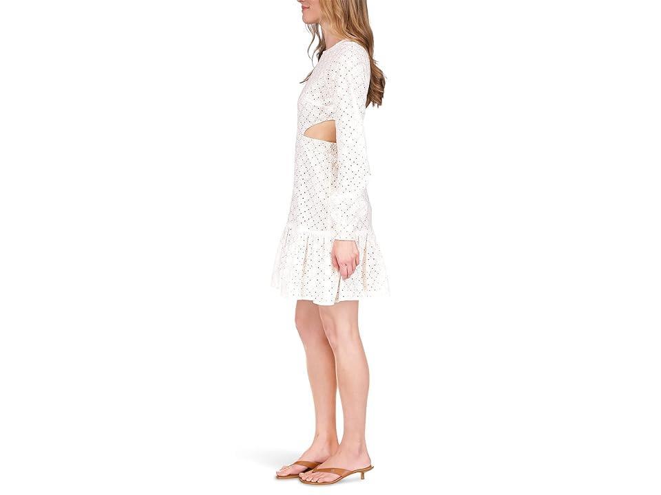 MICHAEL Michael Kors Geo Eyelet Dress Women's Dress Product Image