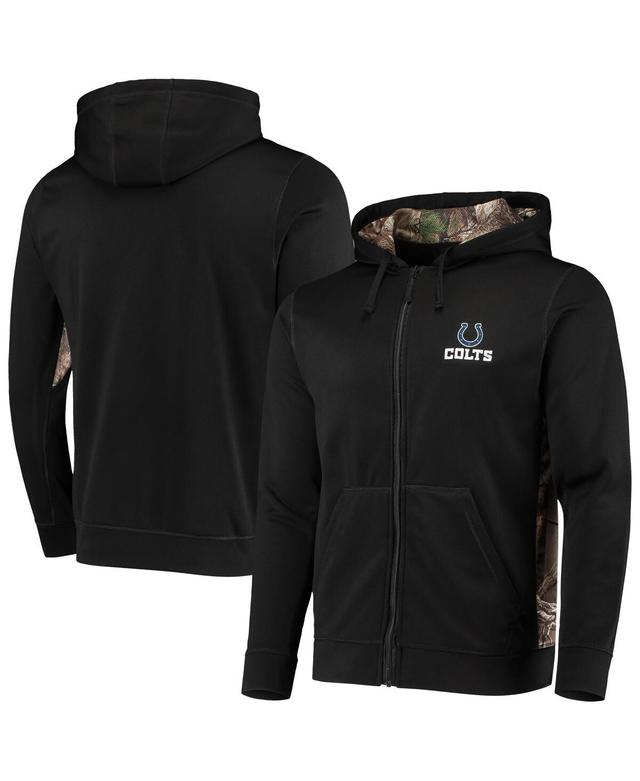 Mens Black/Realtree Camo Indianapolis Colts Decoy Tech Fleece Full-Zip Jacket Product Image