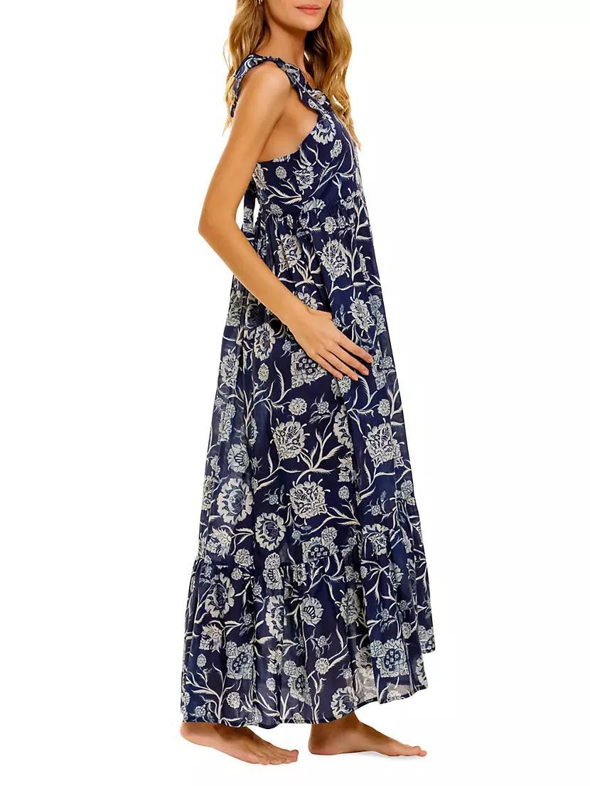 Summer Soirée Mika Claire Cotton Maxi Dress Product Image