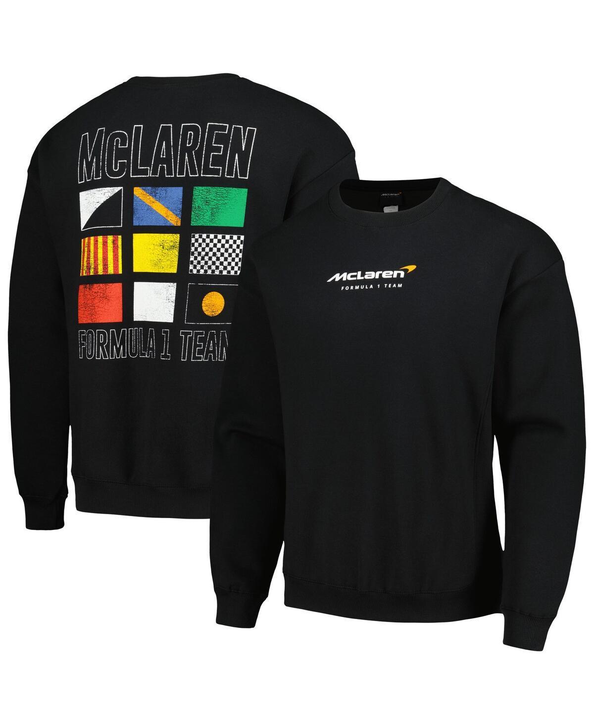 Outerstuff Mens Black McLaren F1 Team the Flags of F1 Pullover Sweatshirt Product Image