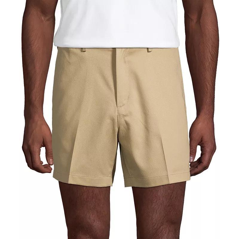 Lands End Mens Comfort Waist 6 Inch No Iron Chino Shorts Product Image