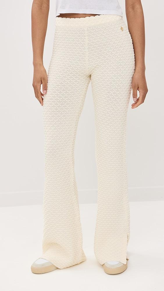 Casablanca Long Textured Summer Trousers | Shopbop Product Image