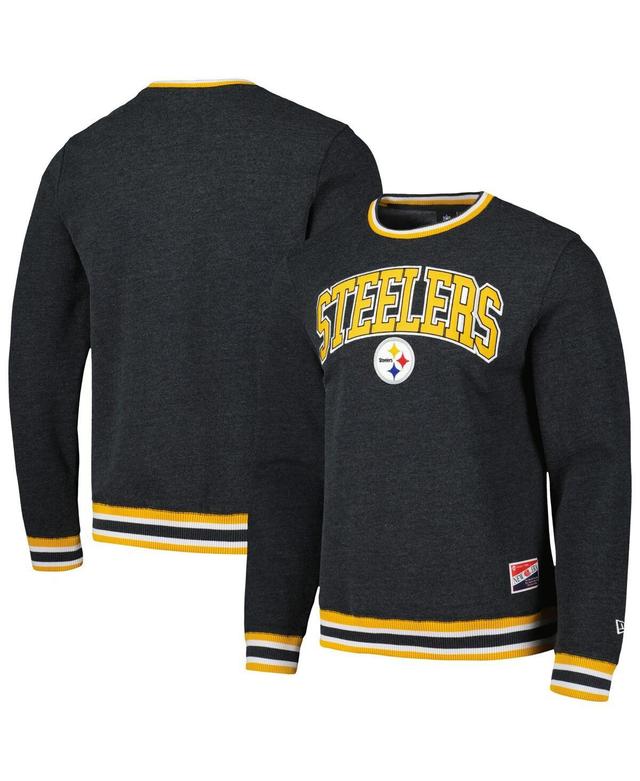 Mens New Era Pittsburgh Steelers Pullover Sweatshirt Product Image