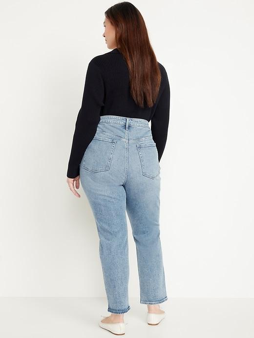 Curvy High-Waisted OG Straight Ankle Jeans Product Image