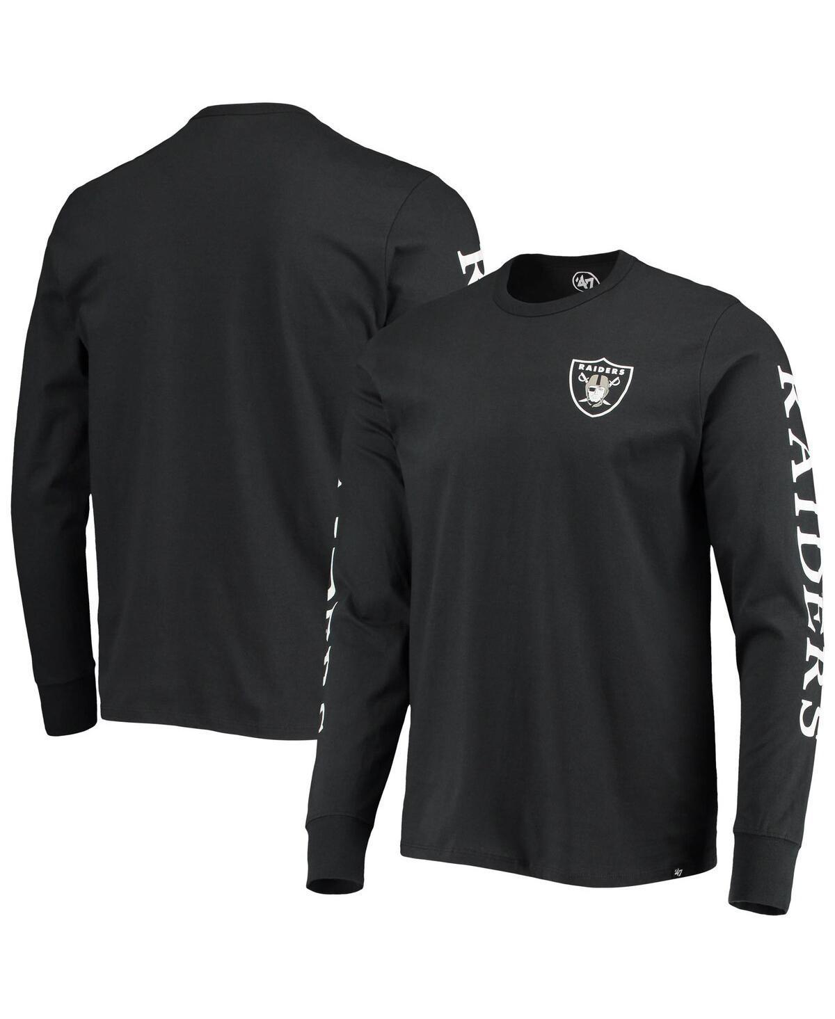 Mens 47 Black Las Vegas Raiders Franklin Long Sleeve T-Shirt Product Image