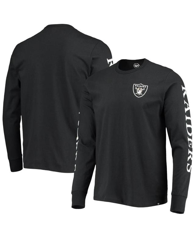 Mens 47 Black Las Vegas Raiders Franklin Long Sleeve T-Shirt Product Image