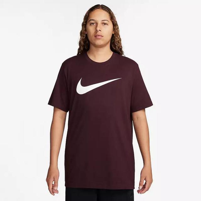 Mens Nike Icon Swoosh Tee Red Crush Product Image