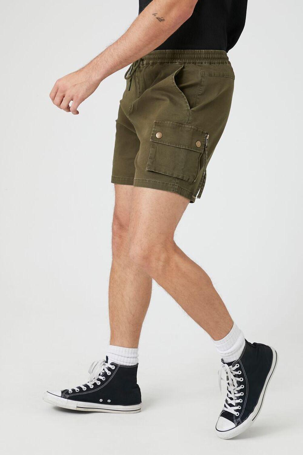 Drawstring Cargo Shorts | Forever 21 Product Image