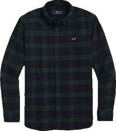 Vineyard Flannel Plaid Shirt Product Image