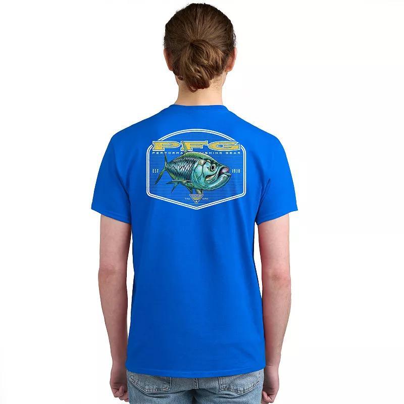 Mens Columbia PFG Performance Fishing Gear Short Sleeve Graphic Tee Product Image