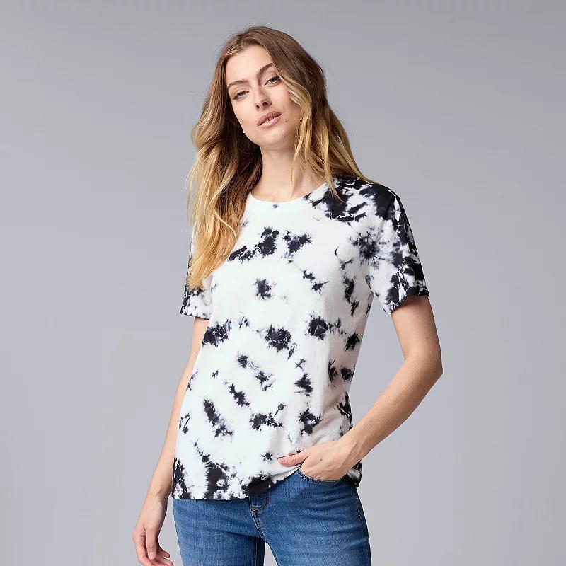 Womens Simply Vera Vera Wang Relaxed Tee Product Image