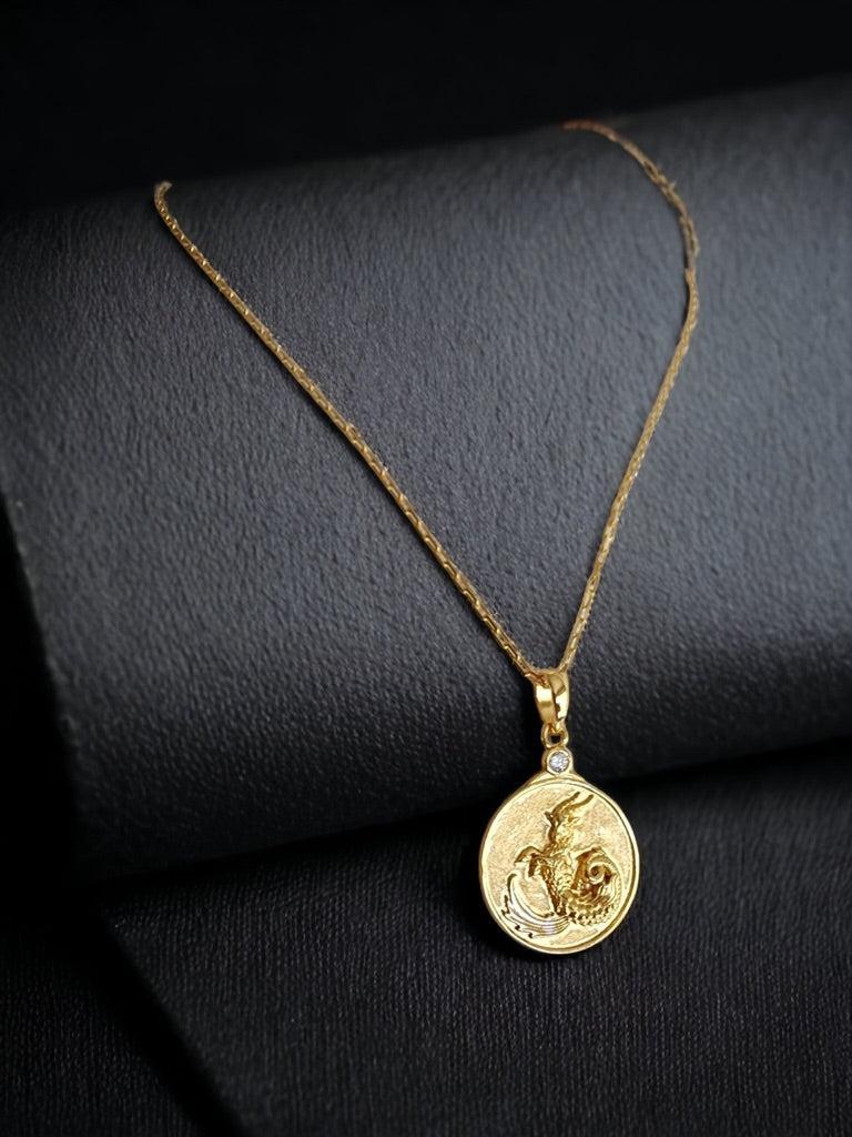 Zodiac Capricorn Necklace Female Product Image