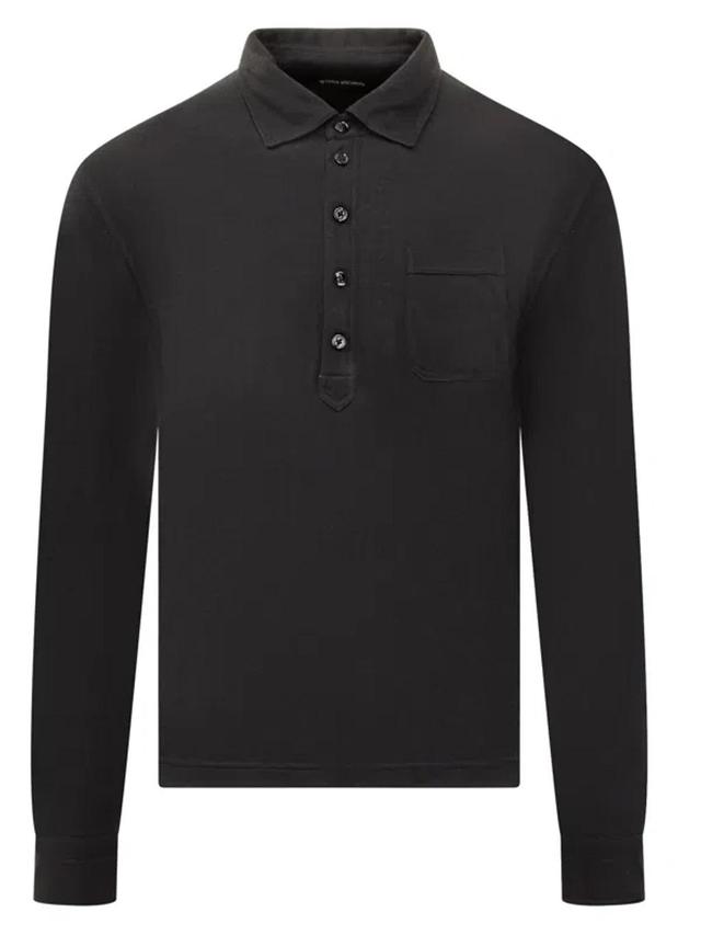 Shine Polo In Black Product Image