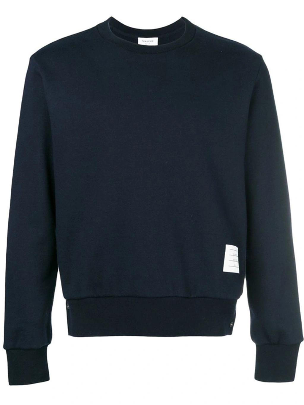 Sweater In Navy Blue Product Image