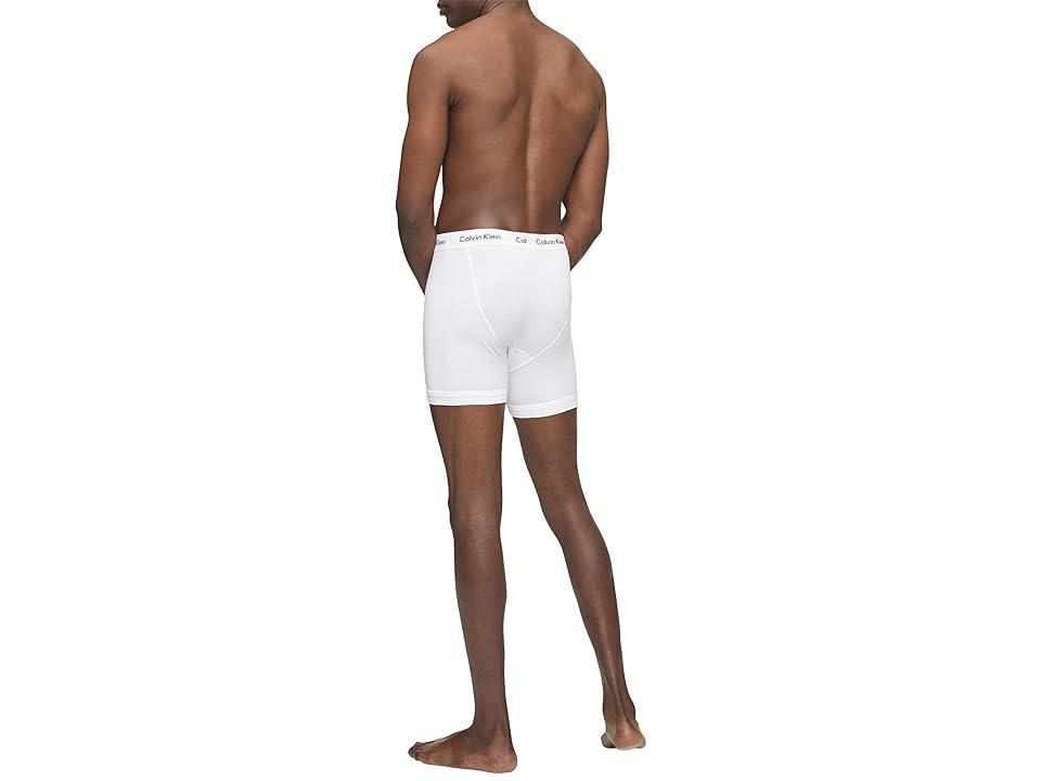 Calvin Klein Underwear Cotton Stretch 3-Pack Boxer Brief (Spellbound/White/Blue Atoll) Men's Underwear Product Image