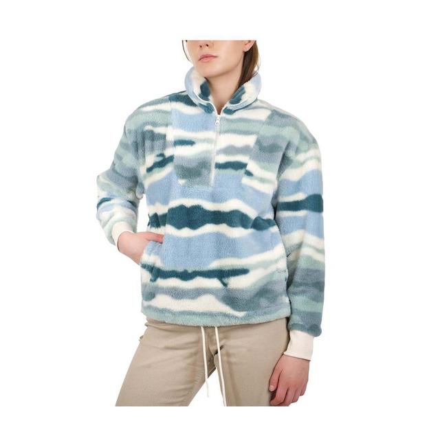 Womens Mountain and Isles No Boundaries High Pile Pullover Jacket Product Image