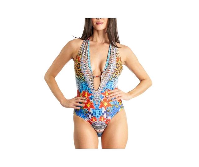 La Moda Clothing Womens Cutout One Piece Swimsuit Product Image