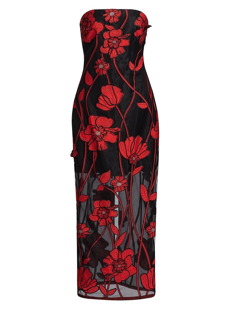 Womens Shiloh Grand Fleur Embroidered Dress product image