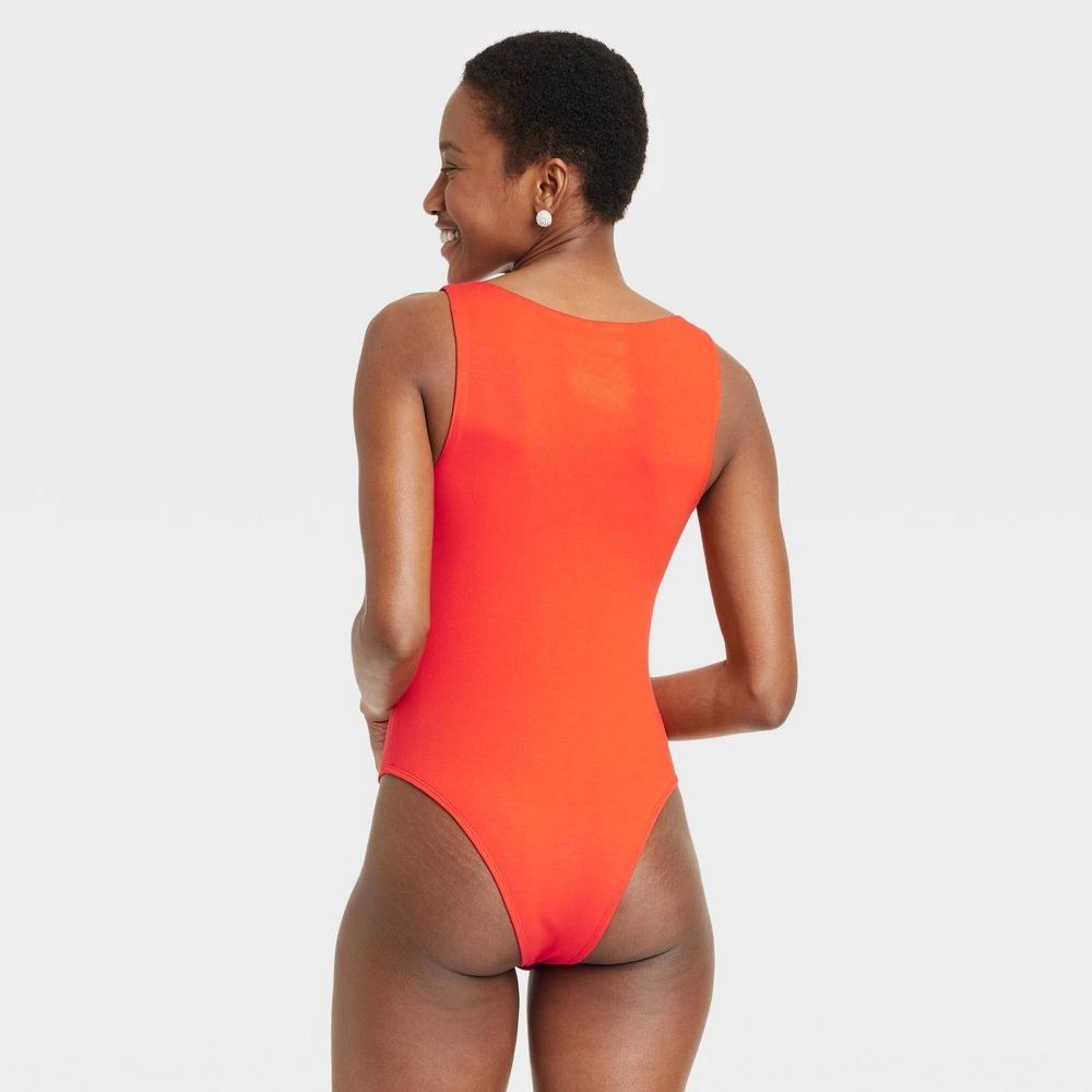 Womens Compression Bodysuit - A New Day Red XL Product Image