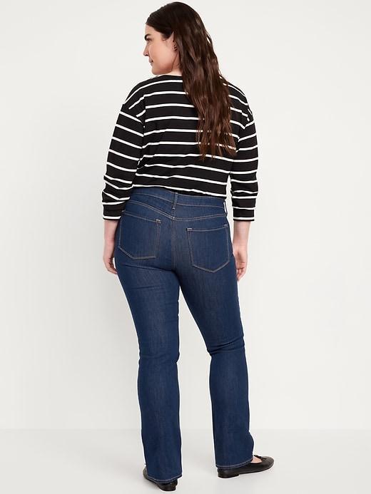 Mid-Rise Wow Boot-Cut Jeans Product Image