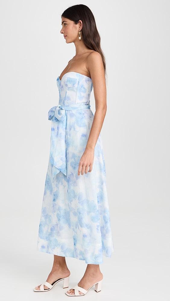 BARDOT Vibrant Tie Dye Midi Dress | Shopbop Product Image