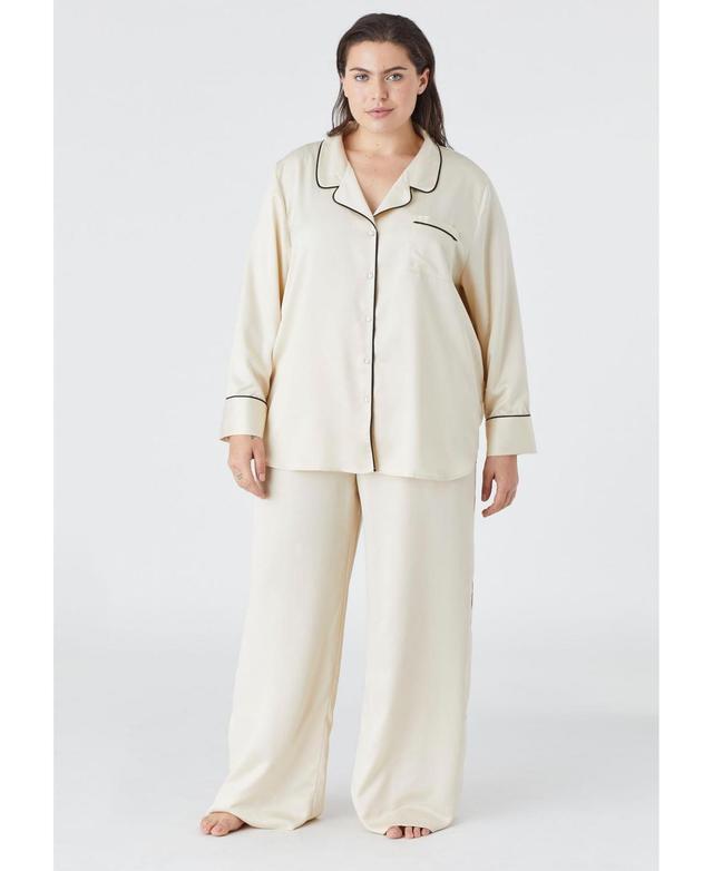 Cuup Womens The Pajama Set - Recycled Satin Product Image