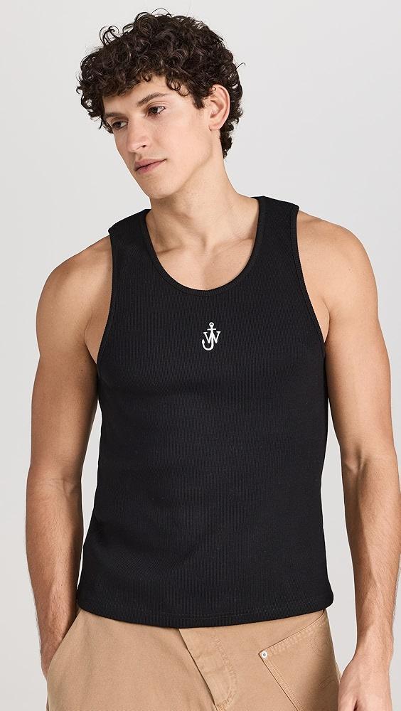 JW Anderson Anchor Embroidery Tank Top | Shopbop Product Image