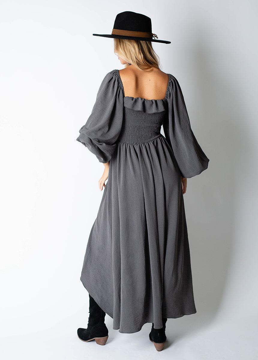 Odette Dress in Gray Product Image