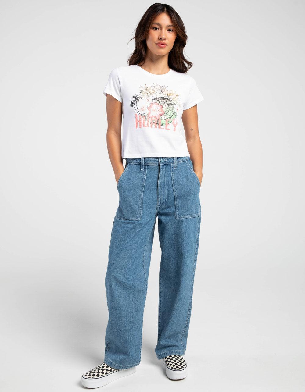 HURLEY Highland Tropics Womens Baby Tee Product Image