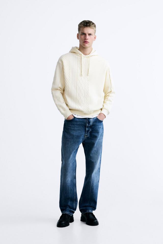 MIXED JACQUARD SWEATSHIRT Product Image